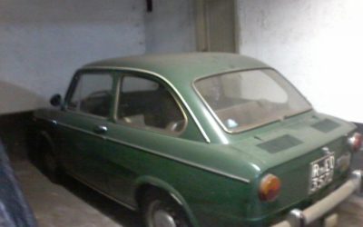 Fiat 850 Special targa Roma