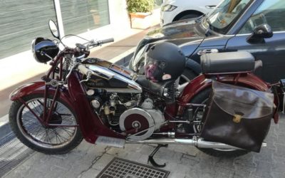 Moto Guzzi GT 500 1933 revisionata da passaggio